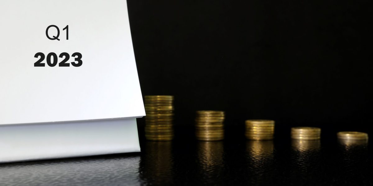 First quarter of 2023 negative performance financial report and